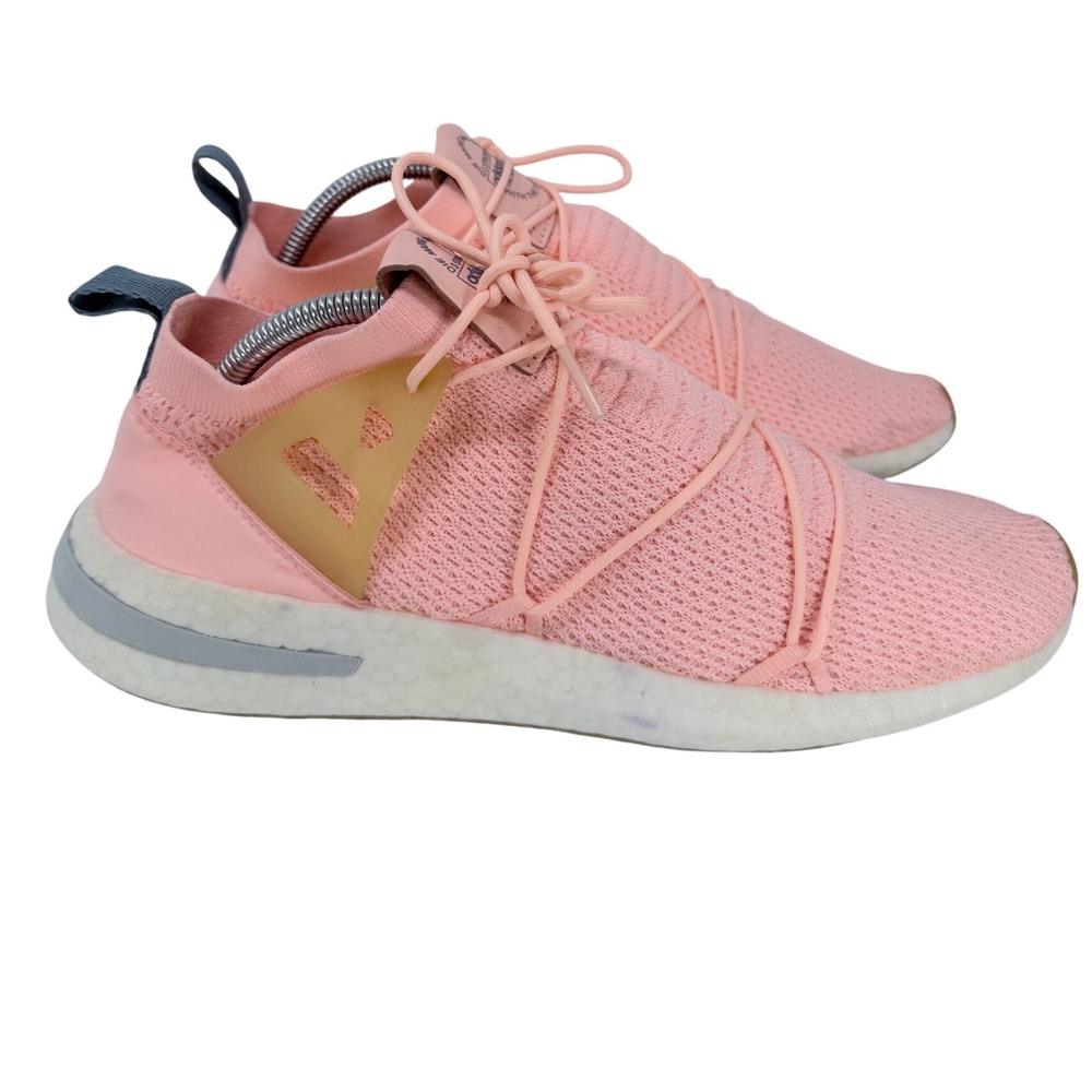 Adidas Arkyn Bright Peach Primeknit Boost Lifestyle Running Shoes Womens 10